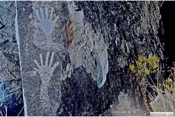 Courtney Milne 1993 Three Rivers, Petroglyphs of Mystery U995.22.38