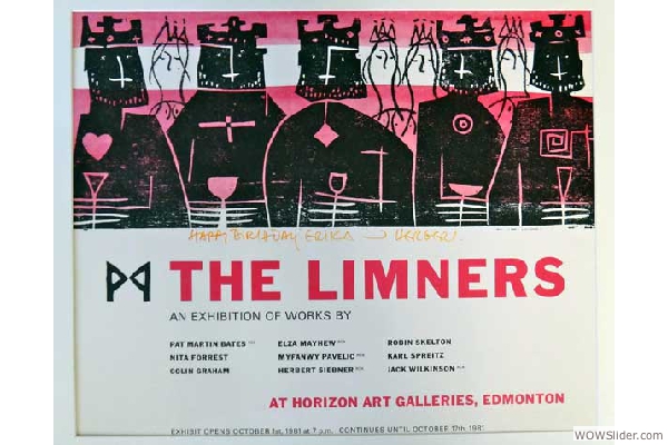 Poster for Limner's at Horizon Gallery