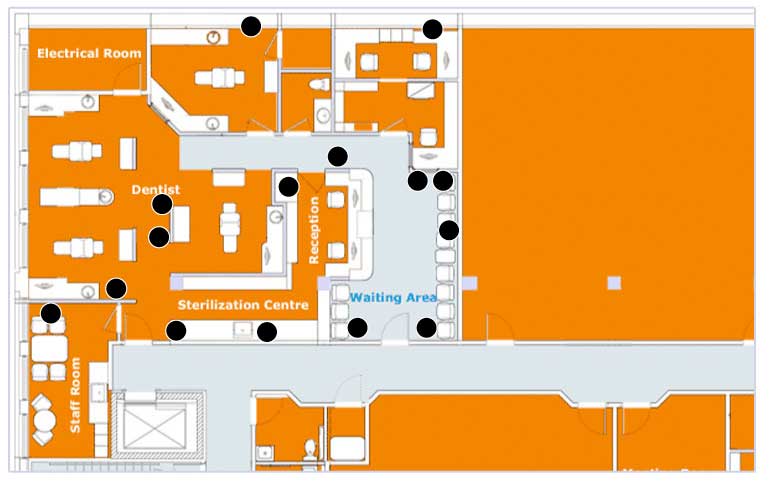 Access Health Centre, Dental Clinic Floor Plan